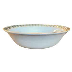 SKU# A180-SEV20819 - Tazón hondo para cereales o sopa Jardin Francais - Forma Sevres - Tamaño: 7"