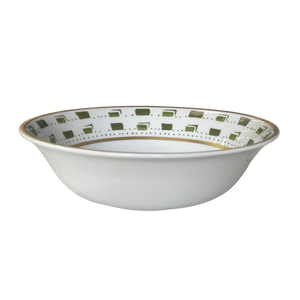 SKU# A190-REC20663 - La Bocca (Green) Soup/Cereal Bowl - Shape Recamier - Size: 7.5"