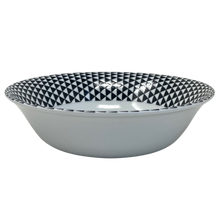 Load image into Gallery viewer, SKU# A190-REC20748 - Diamonds Black Soup/Cereal Bowl - Shape Recamier
