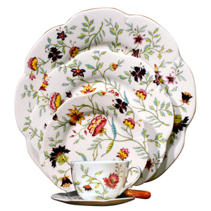 SKU# B220-NYM18153 - Adriana Dessert Plate - Shape Nymphea - Size: 8.5"