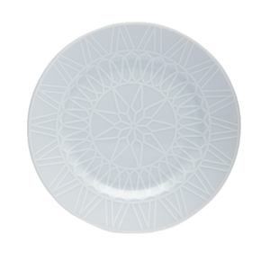 SKU# B160-REC20789 - White Star Bread & Butter Plate - Shape Recamier - Size: 6.25"