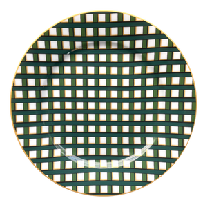 SKU# B300-REC20819 - Plato de carga Jardin Francais - Forma Recamier - Tamaño: 11,8"