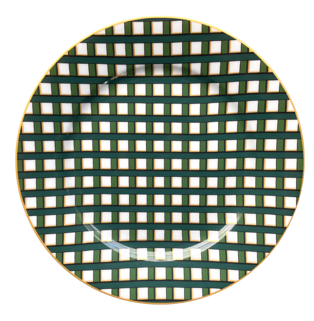 SKU# B300-REC20819 - Plato de carga Jardin Francais - Forma Recamier - Tamaño: 11,8