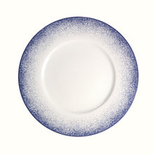 Load image into Gallery viewer, SKU# B320-REC20830 - Blue Fire Presentation Plate - Shape Recamier - Size: 12.6&quot;
