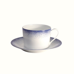 SKU# R300-REC20830 - Blue Fire Tea Cup - Shape Recamier - Size: 6.75oz