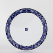 Load image into Gallery viewer, SKU# L210-REC20797 - Blue Star Round Deep Platter - Shape Recamier - Size: 11&quot;

