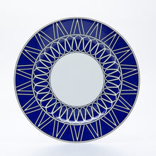 Load image into Gallery viewer, SKU# B275-REC20797 - Blue Star Dinner Plate - Shape Recamier - Size: 10.75&quot;
