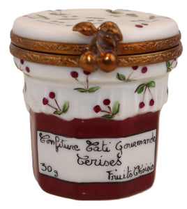SKU# C077128 - Cherries Confiture Jar