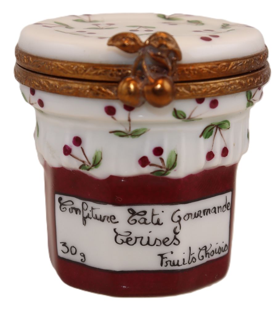 SKU# C077128 - Cherries Confiture Jar