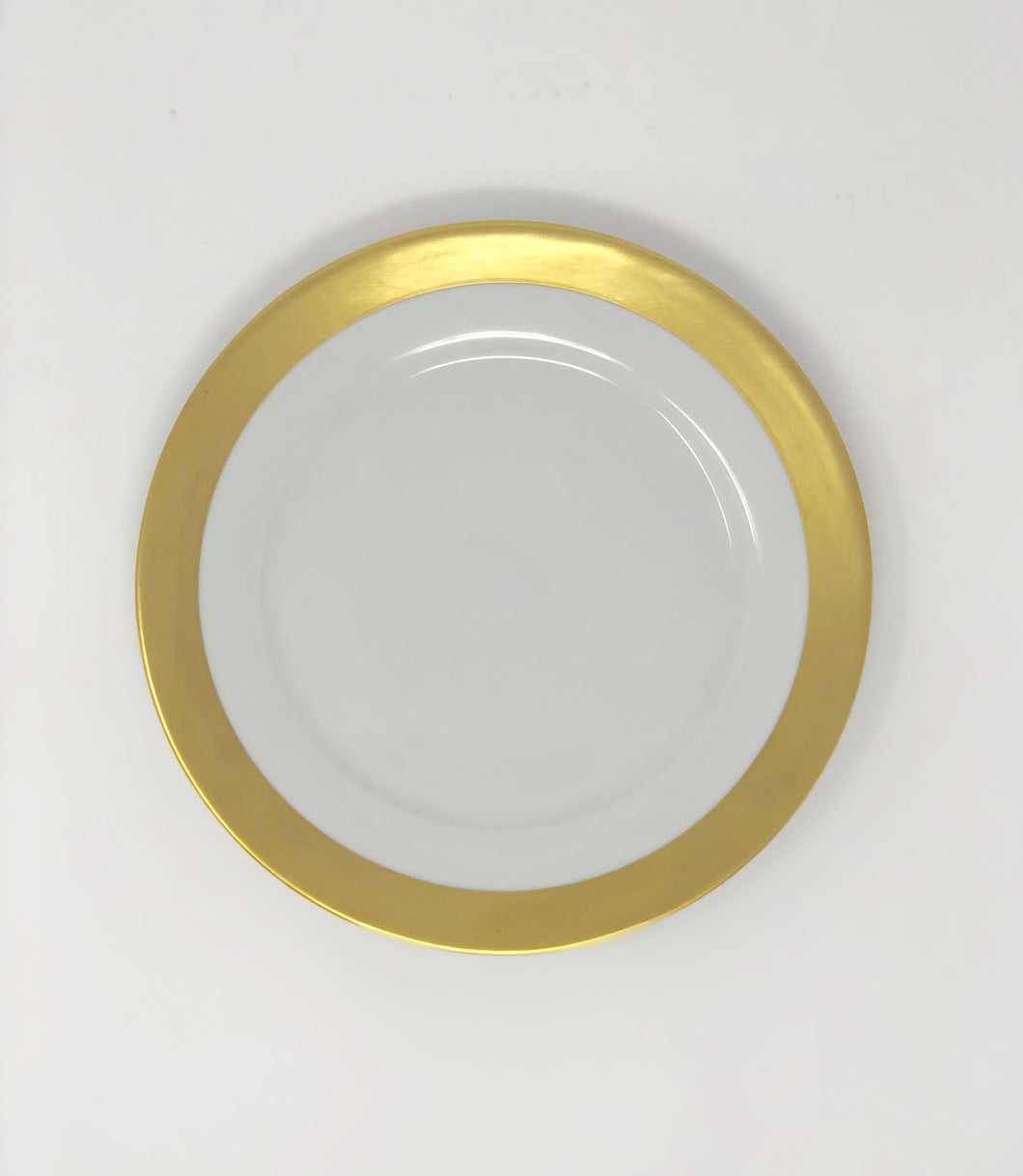 SKU# B220-REC20740 - Danielle Gold Dessertteller - Form Recamiere - Größe: 8,5