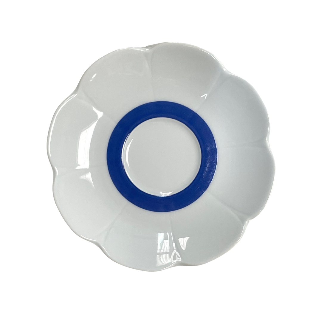 Artikelnummer T200-NYM20447 – Fleur'T Bleu Tee-Untertasse – Form Nymphea