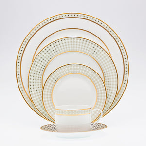 SKU# B220-REC20573 - Galaxie Dessert Plate - Shape Recamier - Size: 8.5"