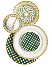 Load image into Gallery viewer, SKU# B275-REC20819 - Jardin Francais Dinner Plate - Shape Recamier - Size: 10.75&quot;
