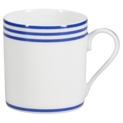 Lade das Bild in den Galerie-Viewer, SKU# R200-REC20834 - Latitudes Bleu Kaffeetasse - Form Recamier - Größe: 3,25 oz
