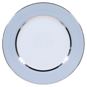 SKU# B300-REC20828 - Mak Grey Platinum Präsentationsteller - Form Recamiere - Größe: 11,8"