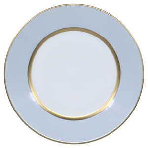 SKU# B220-REC20829 - Mak Graugold Dessertteller - Form Recamiere - Größe: 8,5"