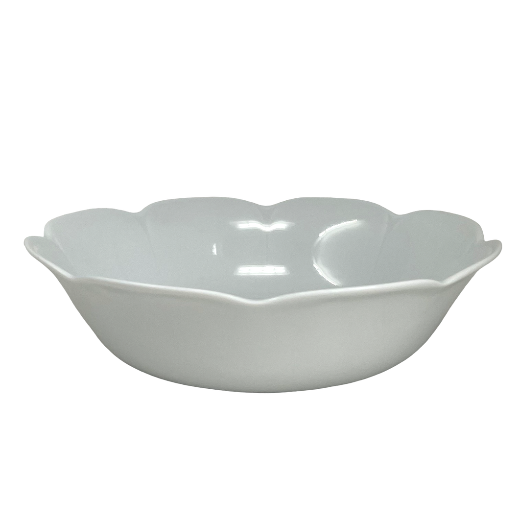 SKU# V275-NYM00001 - Ensaladera blanca Nymphea - Forma Nymphea