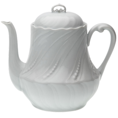 SKU# S120-OCE00001 - Ocean White Teekanne - Form Ozean - Größe: 30oz