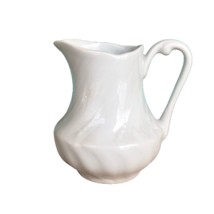 SKU# J030-OCE00001 - Ocean White Creamer - Shape Ocean - Size: 10oz