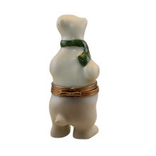 Load image into Gallery viewer, SKU# R108 - POLAR BEAR With  GREEN SCARF
