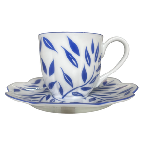 SKU# R200-NYM20826 - Olivier Blue Kaffeetasse - Form Nymphea - Größe: 3,25 oz