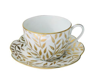 SKU# T300-NYM20583 - Platillo para sopa de crema Olivier Gold - Forma Nymphea