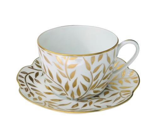 SKU# T300-NYM20583 - Platillo para sopa de crema Olivier Gold - Forma Nymphea