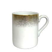 SKU# R470-REC20206Y - Taza amarilla con fuego - Forma Recamier - Tamaño: 10oz