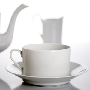SKU# R400-REC00001 - Recamier White Breakfast Cup - Shape Recamier - Size: 10oz