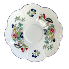 Cargar imagen en el visor de la galería, SKU# T200-NYM20805 - Platillo de té Paradis Bleu - Forma Nymphea
