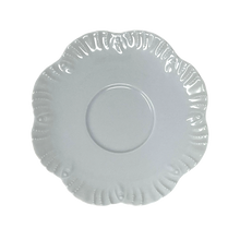 Load image into Gallery viewer, SKU# T200-OCE00001 - Ocean White Tea Saucer - Shape Ocean
