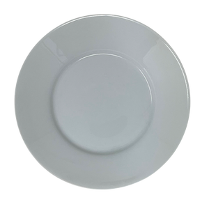 SKU# T300-REC00001 - Recamier White Cream Soup Saucer - Shape Recamier