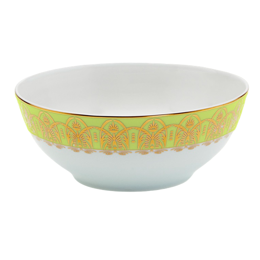 SKU# V230-REC20650 - Oasis Green Salad Bowl - Shape Recamier