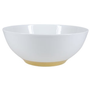 SKU# V230-REC20740 - Danielle Gold	 Salad Bowl - Shape Recamier