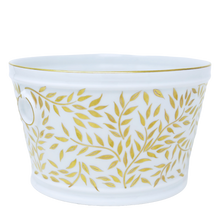 Load image into Gallery viewer, SKU# X182-DIV20583 - Olivier Gold Cachepot XVIII- Shape Cachepot - Size: D. 10.5&quot;
