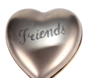 SKU# 16013- Heart *Friends* Silver