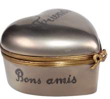 Cargar imagen en el visor de la galería, SKU# 16013- Corazón *Amigos* Plata
