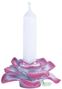 SKU# 3338 - Candlestick: Pink Rose