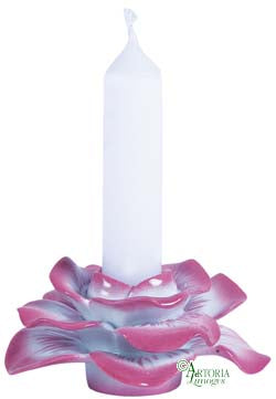 SKU# 3338 - Candelabro: Rosa rosa