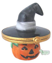 Load image into Gallery viewer, SKU# 3620 - Jack O&#39; Lantern - Black Hat
