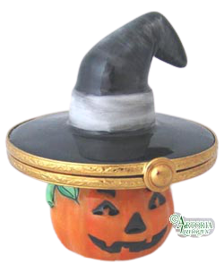 SKU# 3620 - Jack O' Lantern - Sombrero negro