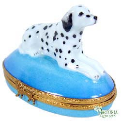 SKU# 3623 - Dalmatian On Blue Base