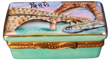 Cargar imagen en el visor de la galería, SKU# 3690 - Caja larga París &quot;Bateau Mouche&quot;
