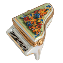 Cargar imagen en el visor de la galería, SKU# 3692 - Piano blanco floreado
