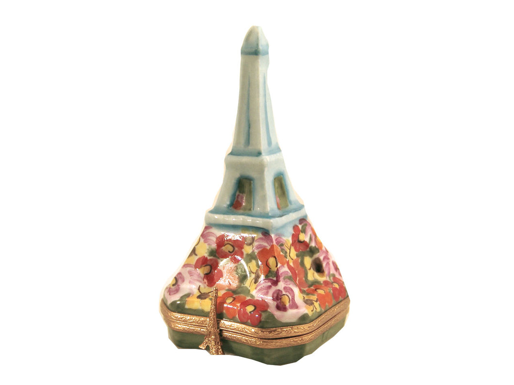 SKU# 3699 - Blue Eiffel Tower w/Flowers