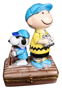 SKU# 3727 - Charlie Brown and Snoopy sailing from the Peanuts© collection