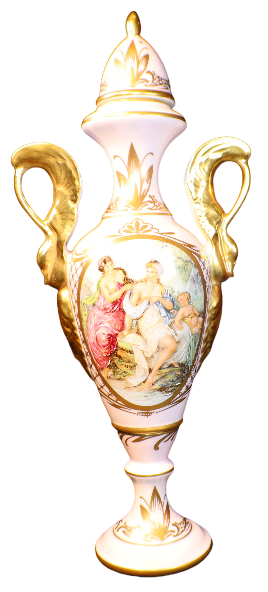 SKU# 4028 Medium Amphora Fontainebleau Pink