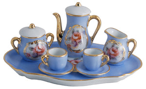SKU# 4989 - Mini Tea Set: Blue