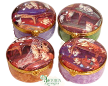 Cargar imagen en el visor de la galería, SKU# 5250 - Juego de cuatro - Calcomanías de gatitos
