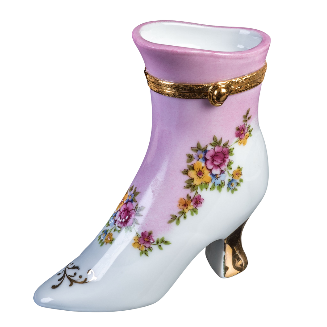 SKU# 5288 - Boot w/ Pink Flower Decal